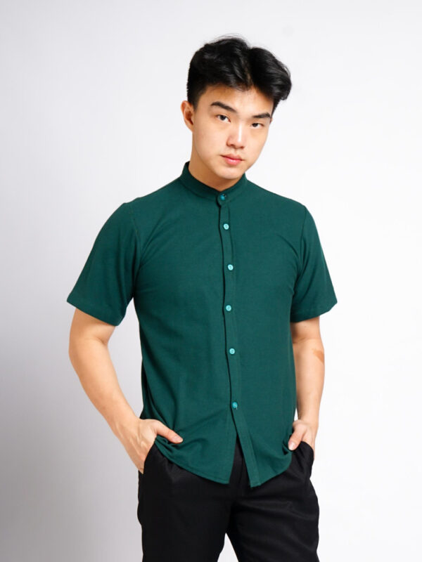 Riviera Relax Fit Cotton-Rich Short Sleeve Shirt